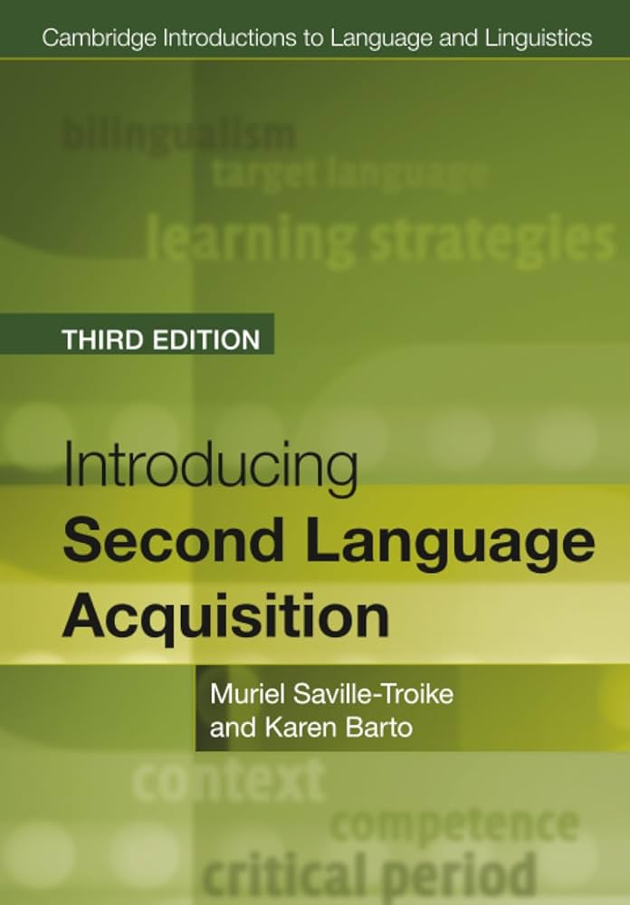 Amazon.com: Introducing Second Language Acquisition (Cambridge