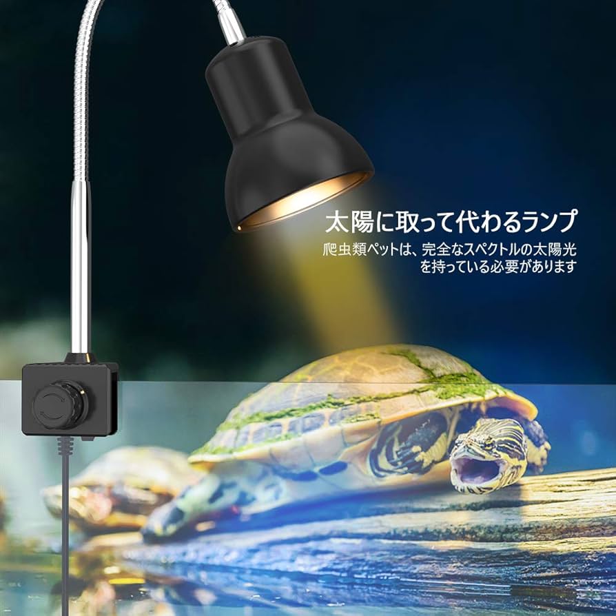 Amazon.co.jp: DADDYPET 爬虫類 ライト ランプ 両生類ヒーター
