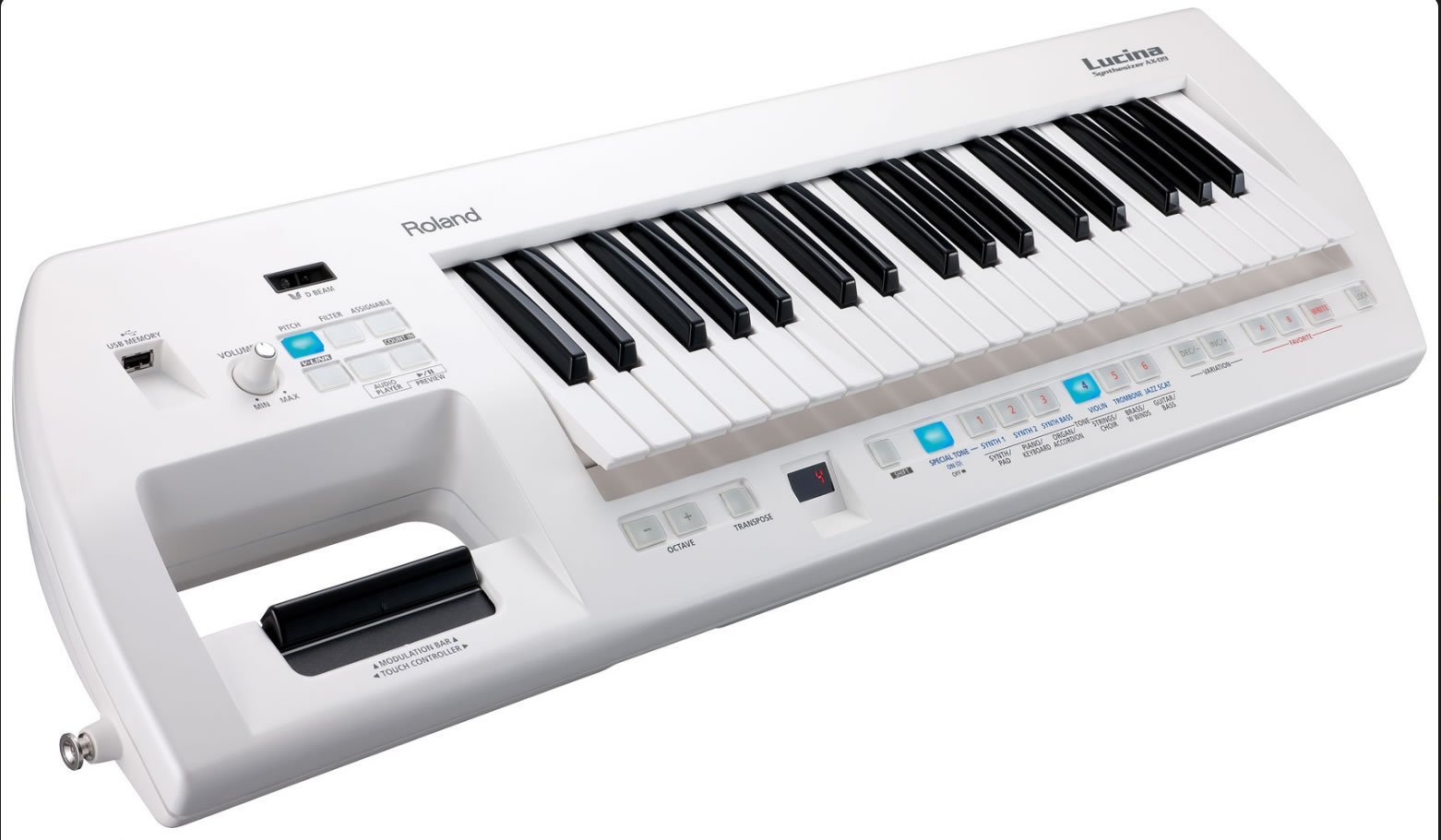 Amazon | Roland ローランド シンセサイザー Lucina AX-09 パール