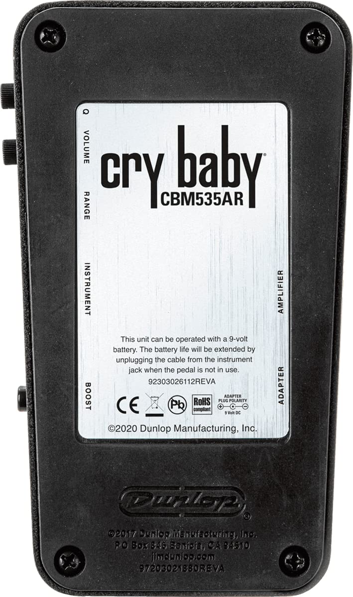 Amazon.com: Cry Baby® Q Mini 535Q Auto-Return Wah : Musical