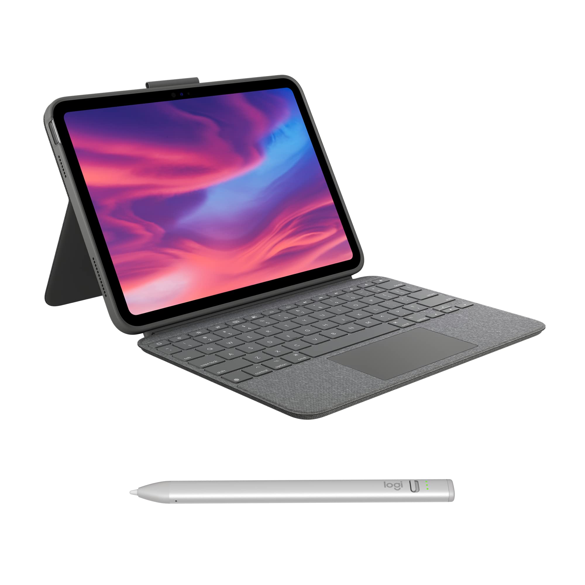 Amazon.com: Logitech Combo Touch Keyboard Case for iPad (10th gen