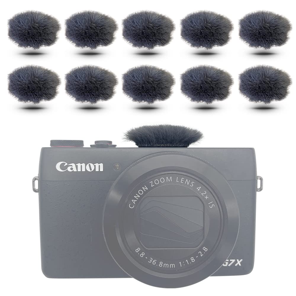Amazon.com: Camera Mic Wind Muff For Canon G7X Mark II Dead Cat