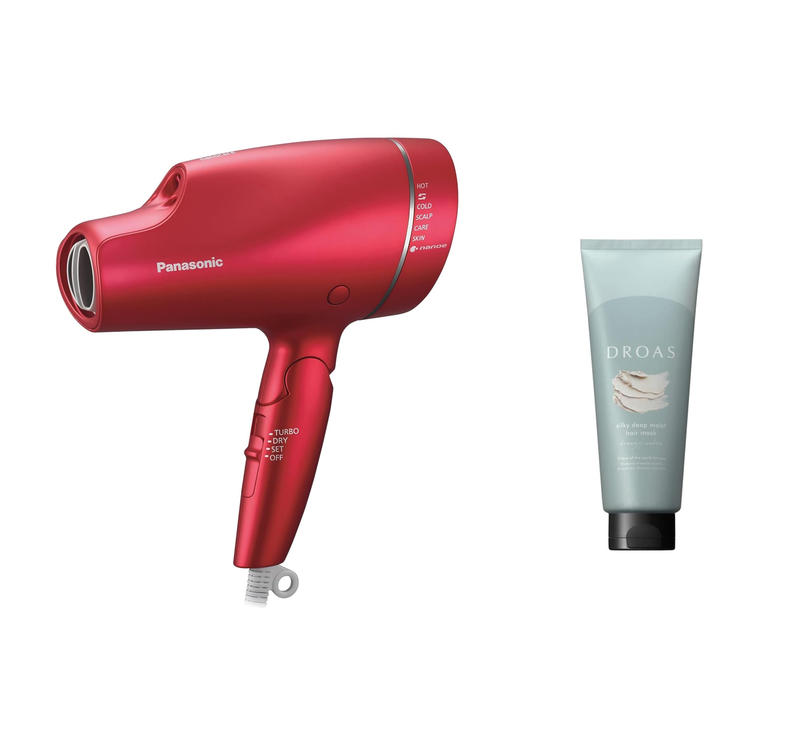 Panasonic ナノケア カールドライヤー レッド Panasonic（パナソニック
