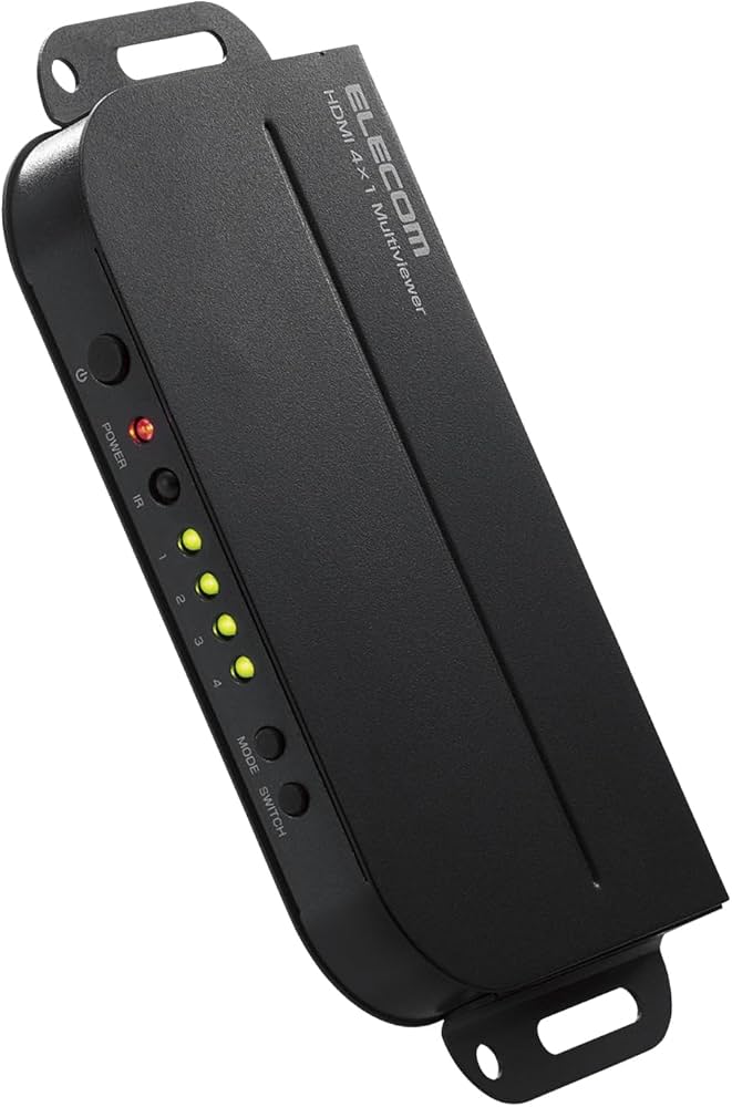 Amazon | エレコム HDMI4画面分割機 マルチビューワー 2K60Hz(1920