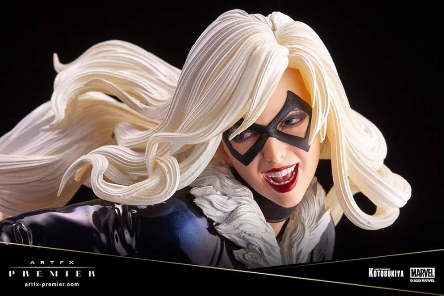 Amazon.com: Marvel Universe Black Cat ArtFX Premier Statue
