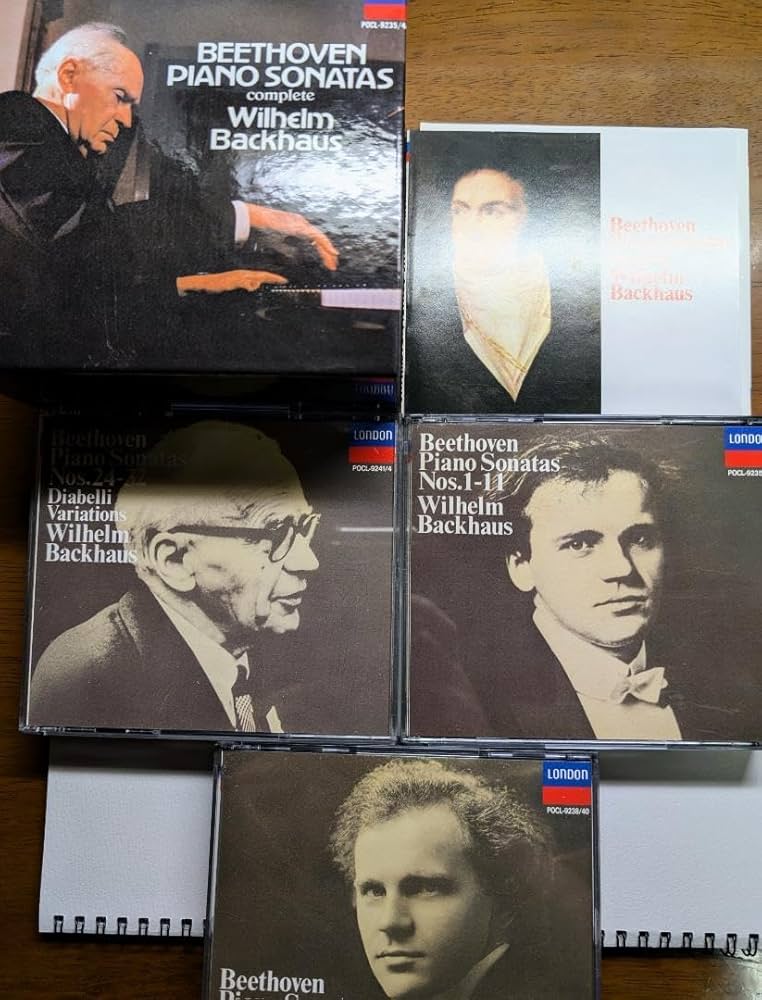 Amazon.co.jp: ヴィルヘルム バックハウス 10枚組CD ベートーヴェン