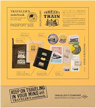 Amazon.co.jp: トラベラーズノート パスポートサイズ 限定セット