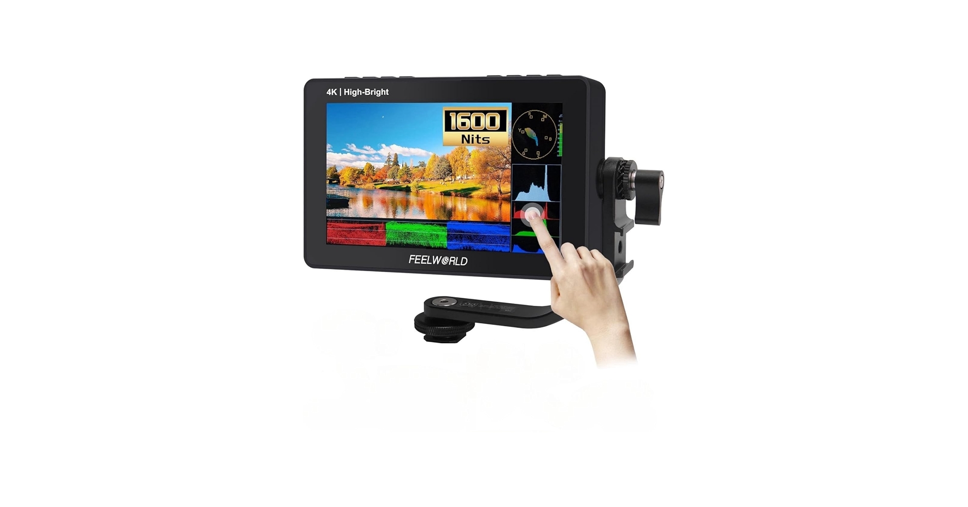 Amazon.com: FEELWORLD F5 PROX 5.5 Inch 1600nit High Bright Camera