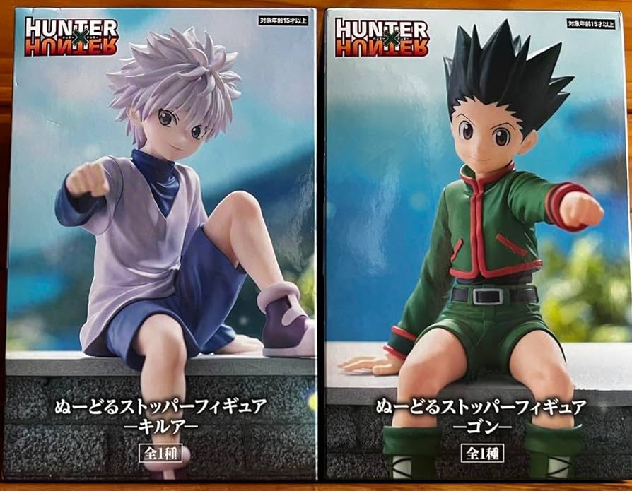 Amazon.co.jp: HUNTER×HUNTER ぬーどるストッパー ゴンキルア : おもちゃ