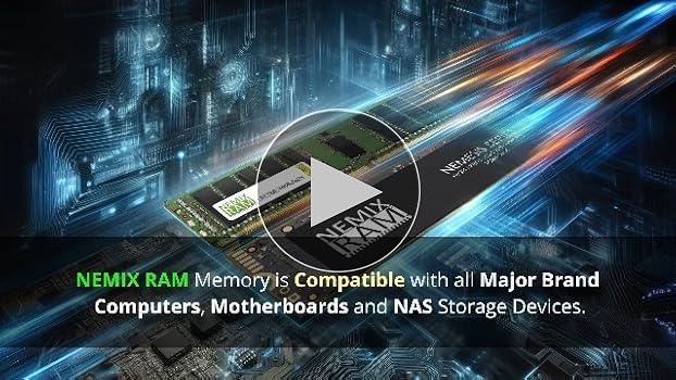 NEMIX RAM 16GB (1X16GB) DDR4 2666MHZ PC4-21300 2Rx8 1.2V CL19 288