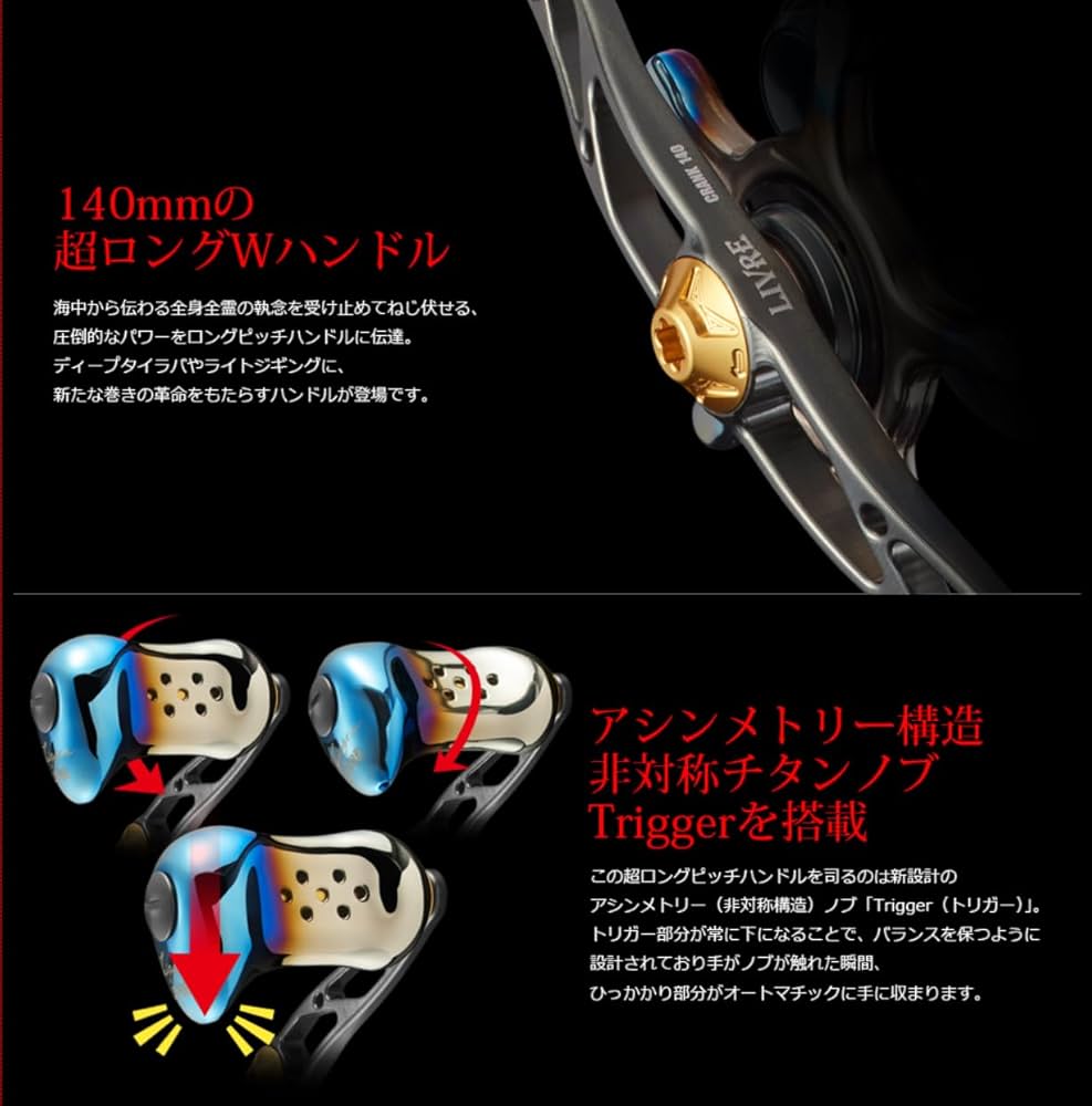 Amazon | リブレ(LIVRE) 11914 クランク 140 (CRANK 140) トリガーノブ