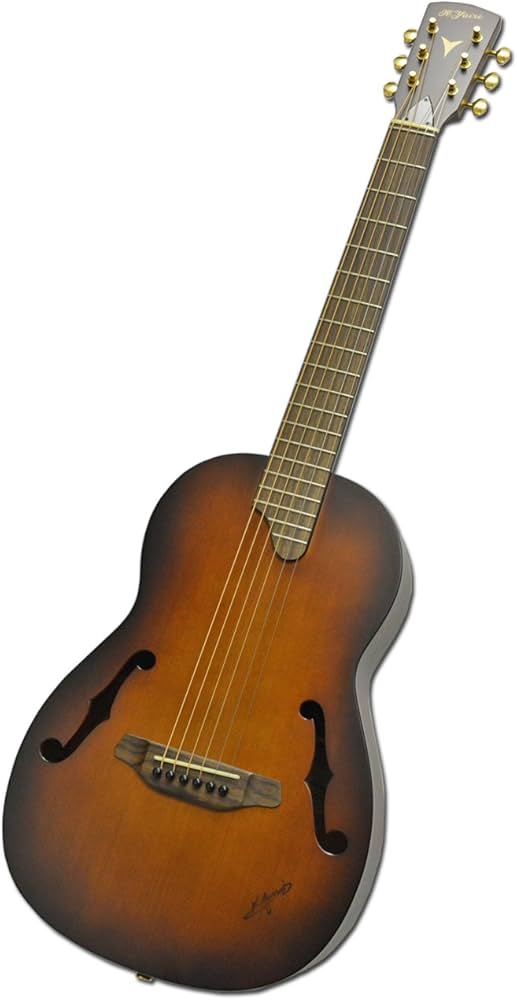 Amazon.co.jp: K.Yairi Kヤイリ Nocturne f-hole Custom