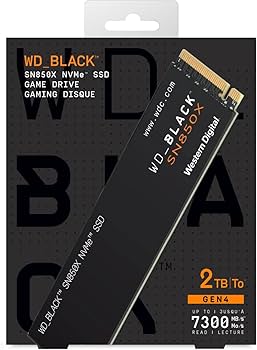Amazon | WD_Black SN850X 2TB NVMe PCIe 4.0 x4 M.2 内蔵ゲーミング