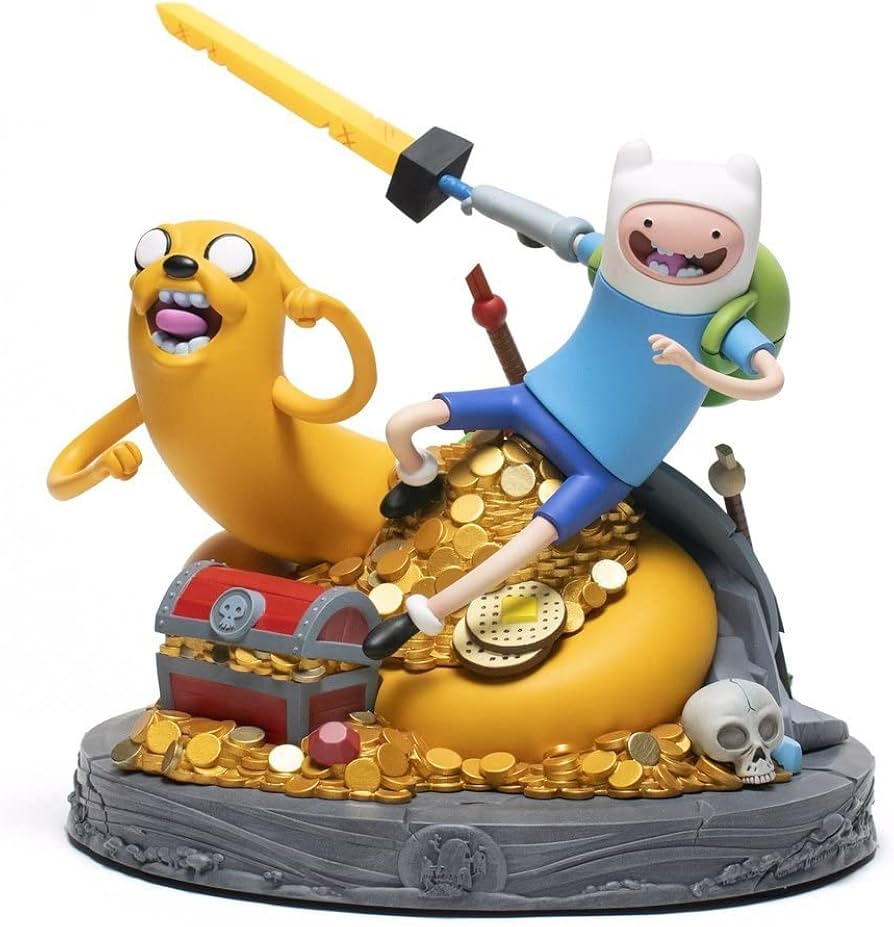 Amazon.co.jp: Adventure TIME ジェイク&フィン像 : ホーム＆キッチン