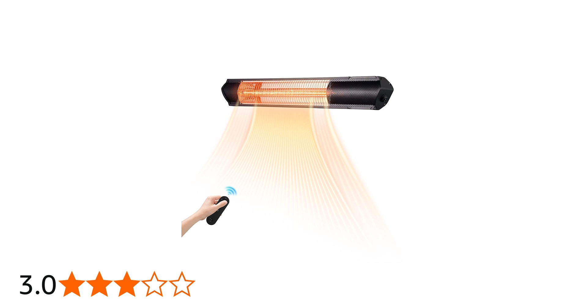 Amazon | ZAPJQL 屋外ヒーター ハロゲン 電気ストーブ パティオ