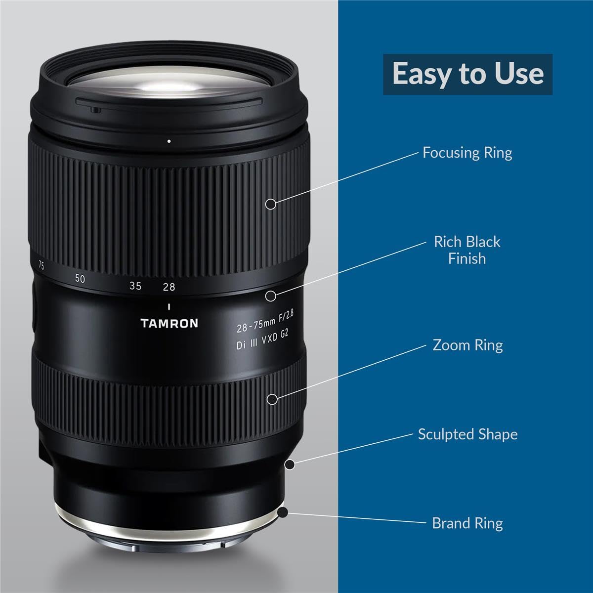 Amazon.com : Tamron 28-75mm F/2.8 Di III VXD G2 for Sony E-Mount