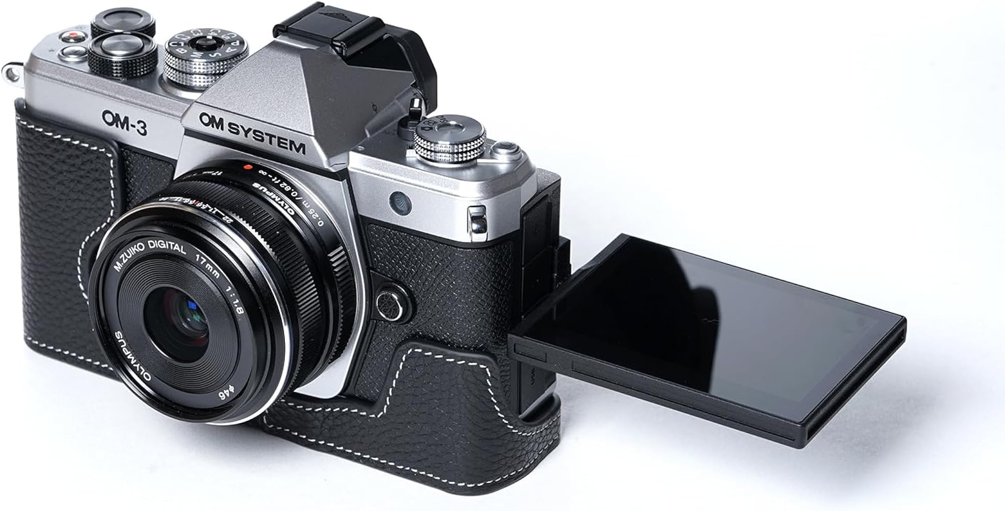 Amazon.com : OM-3 Camera Case, BMAOLLONGB Handmade Genuine Real