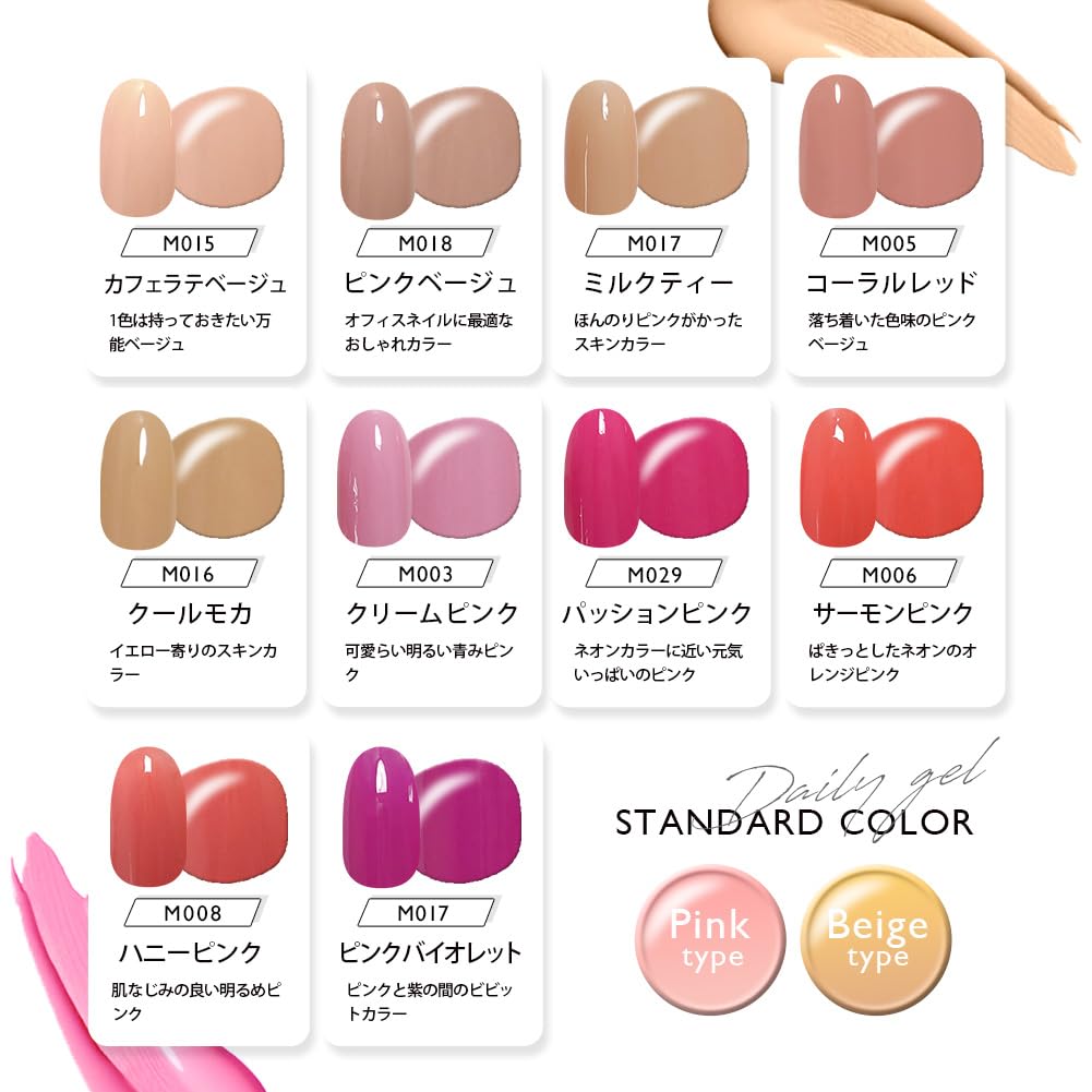 Amazon | DailyGel カラージェル セット 3g 30色セット NAILREPUBLIC