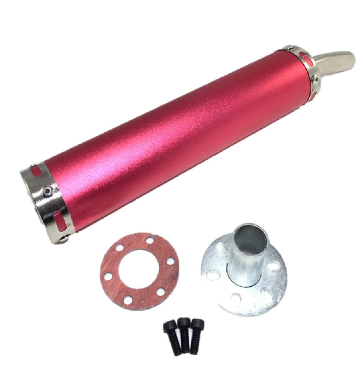 Amazon | 2 ストローク 2st チャンバー マフラー サイレンサー