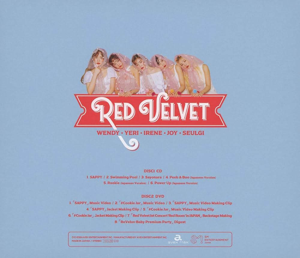 RED VELVET - Sappy (Limited CD/DVD) - Amazon.com Music