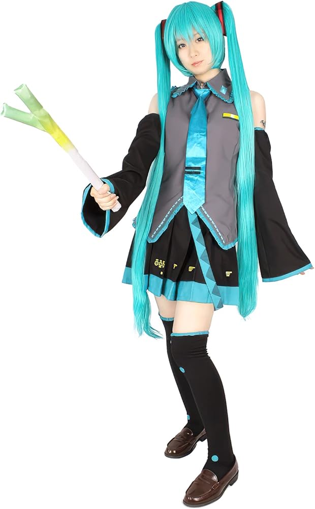 Amazon.co.jp: [NOOLOR] 初音ミク ヘッドセット ネギ付き コスプレ