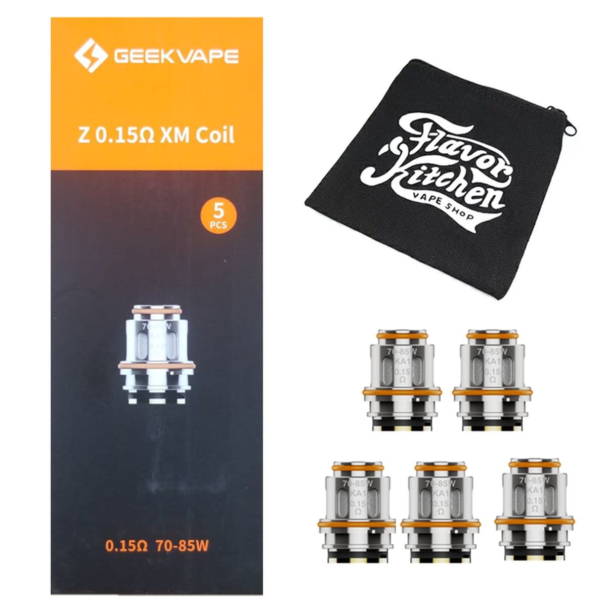 Amazon | GEEKVAPE Z Subohm Tank 用 コイル 5個入り（Zシリーズコイル