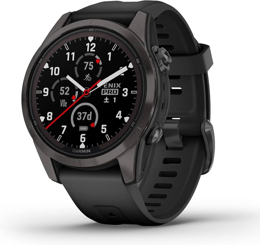 Amazon.co.jp: ガーミン(GARMIN) fenix 7S Pro Sapphire Dual Power Ti