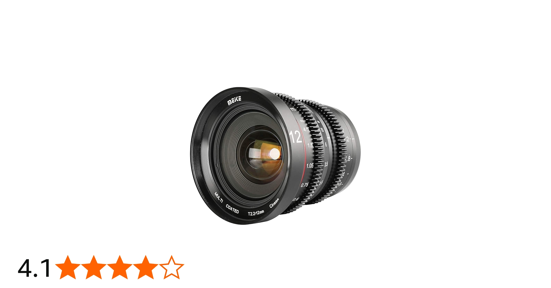 Amazon | Meike 12 mm T 2.2大口径マニュアル映画シネマレンズマイクロ