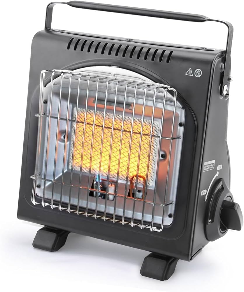 Amazon | カセットガスストーブ ガスヒーター電源不要！1.6KW【速暖