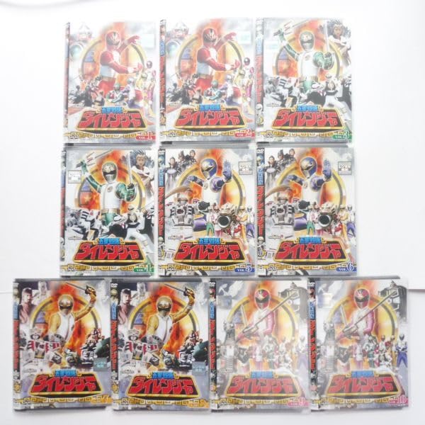 Amazon.co.jp: 620912 レンタルDVD 五星戦隊 ダイレンジャー 全10巻