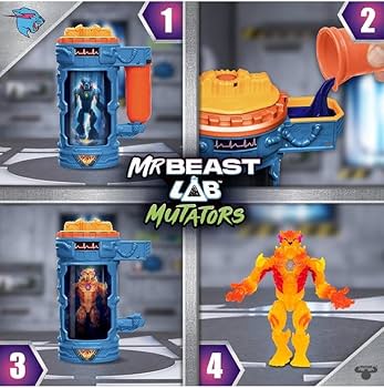 Amazon.com: Mr. Beast Lab Mutation Chamber Fire Panther + Hyper