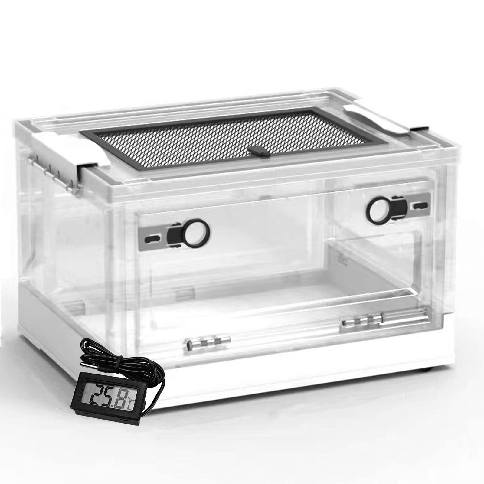 Amazon | 折り畳み式爬虫類飼育ケージ 爬虫類ケージ トカゲ飼育セット