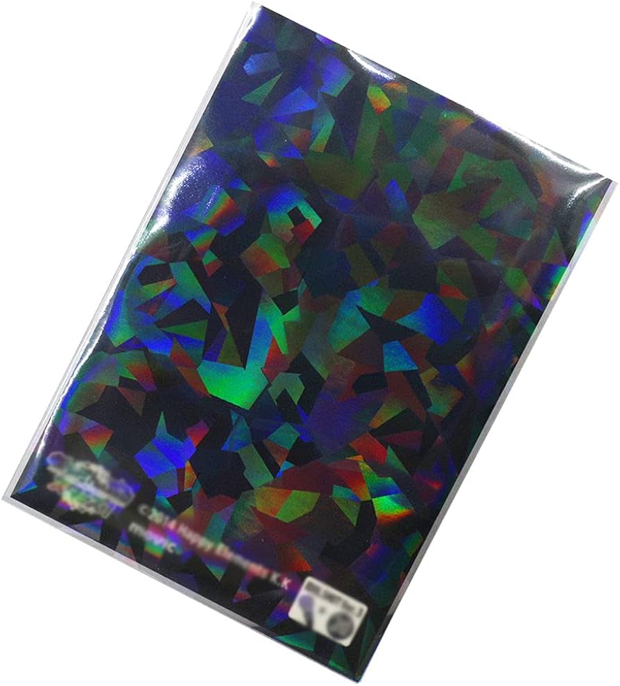 Amazon | ノーブランド品 ホログラムスリーブ クラッシュ ホロ