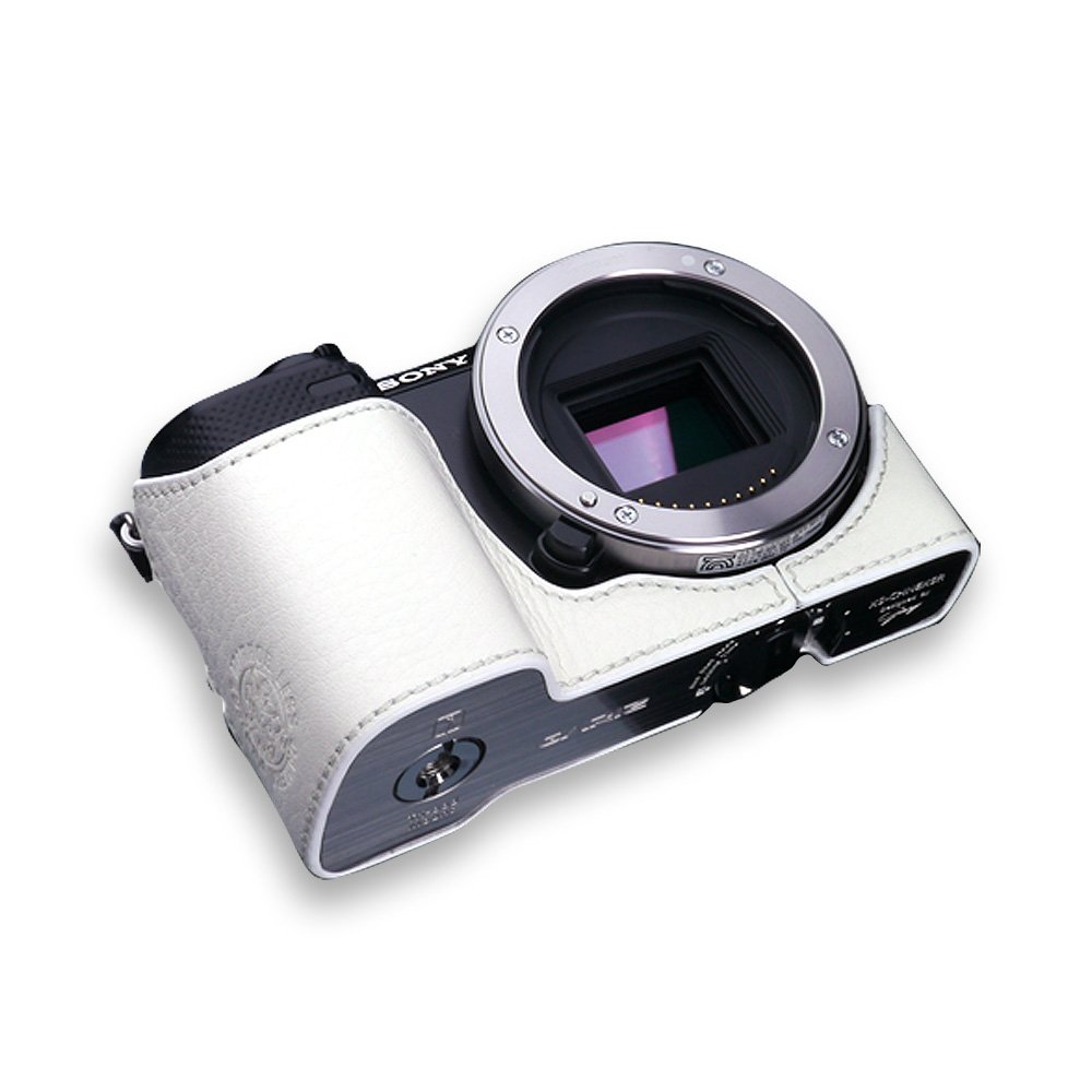 Amazon | GARIZ SONY NEX-5R用 本革カメラケース XS-CHNEX5RW ホワイト