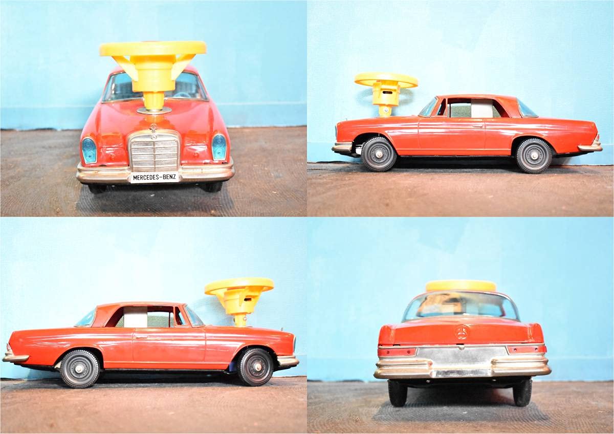 Amazon.co.jp: イチコー/乗用玩具/ブリキ/レトロ/ベンツ/ヴィンテージ