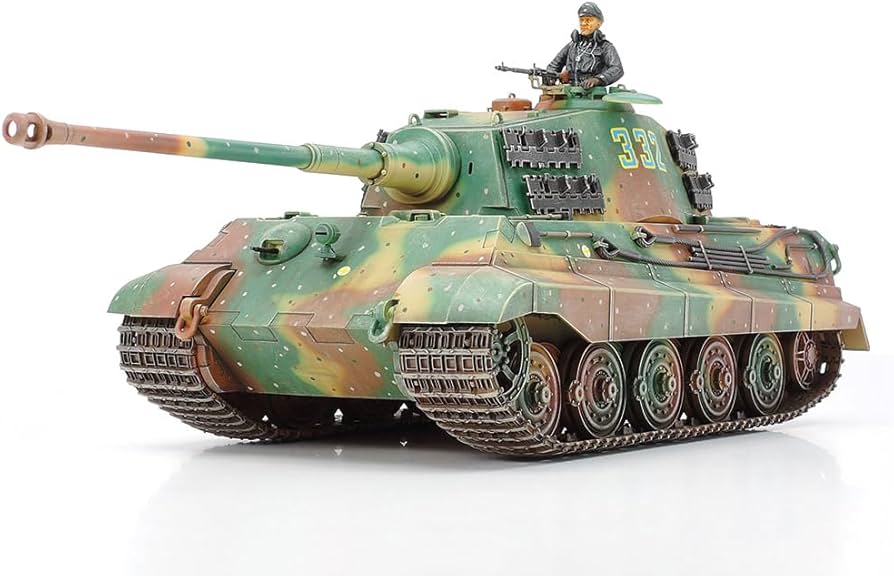 Amazon.com: Tamiya 35164 1/35 King Tiger Production Turret Tank