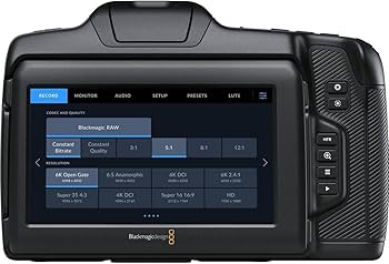 Amazon.com : Blackmagic Design Cinema Camera 6K, Full Frame Sensor