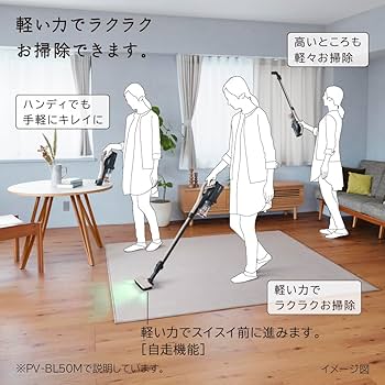 Amazon | 日立 掃除機 パワかるスティック コードレス スティック