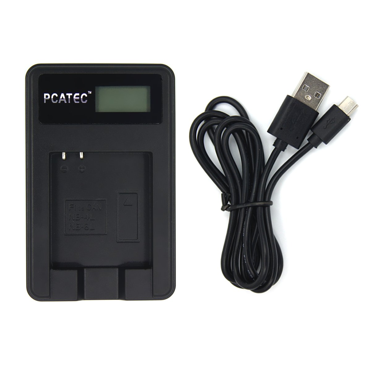 Amazon | 【PCATEC】 CANON NB-4L 対応新型USB充電器☆LCD付4段階表示