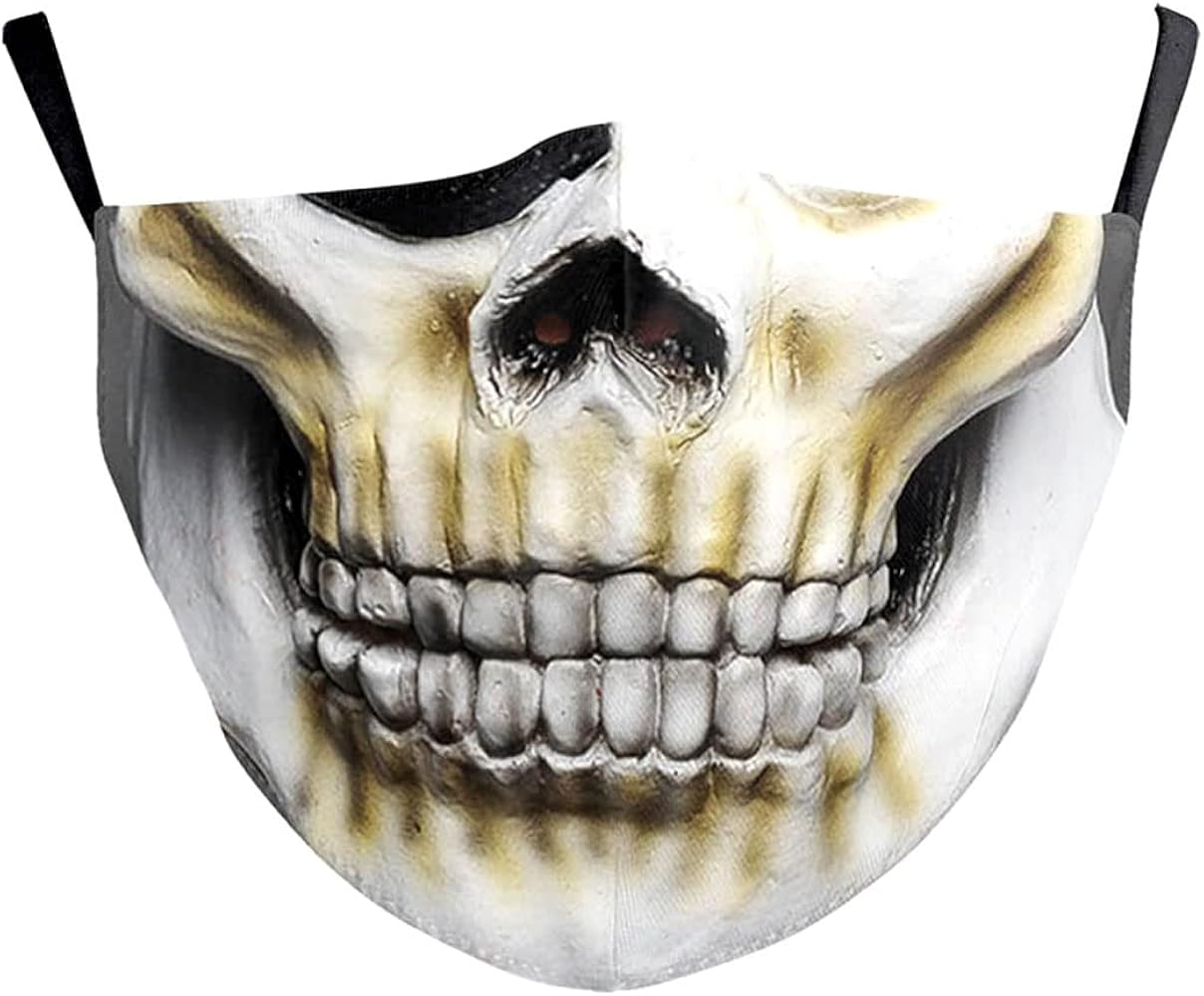 Amazon | [グリーンピアッシング] おもしろマスク ハロウィン リアルな