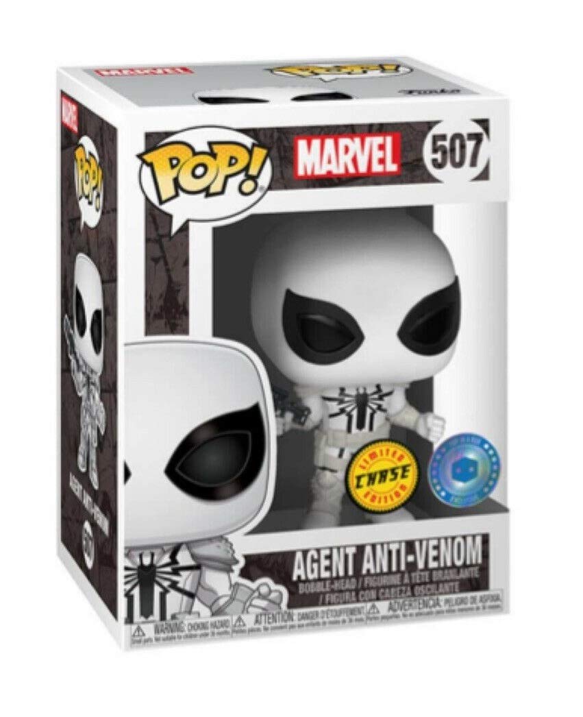 Amazon.com: Funko Pop! Marvel Agent Anti Venom Chase Exclusive
