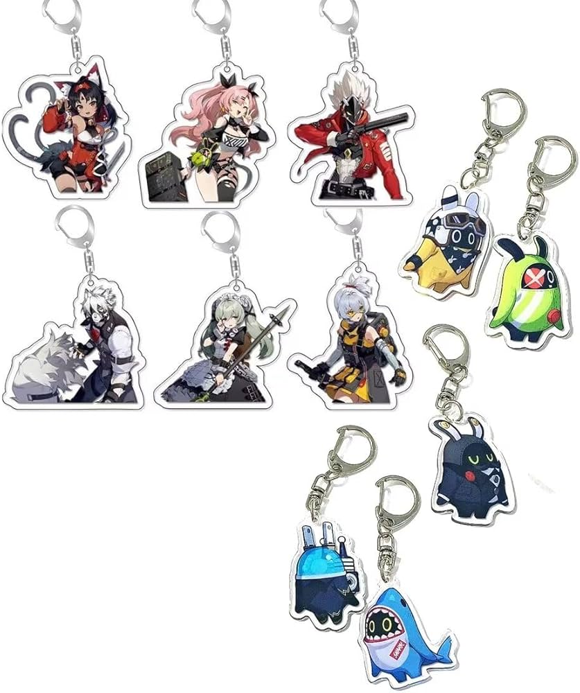 Amazon.co.jp: ゼンゼロ キーホルダー メザニン立札 全22種タイプ