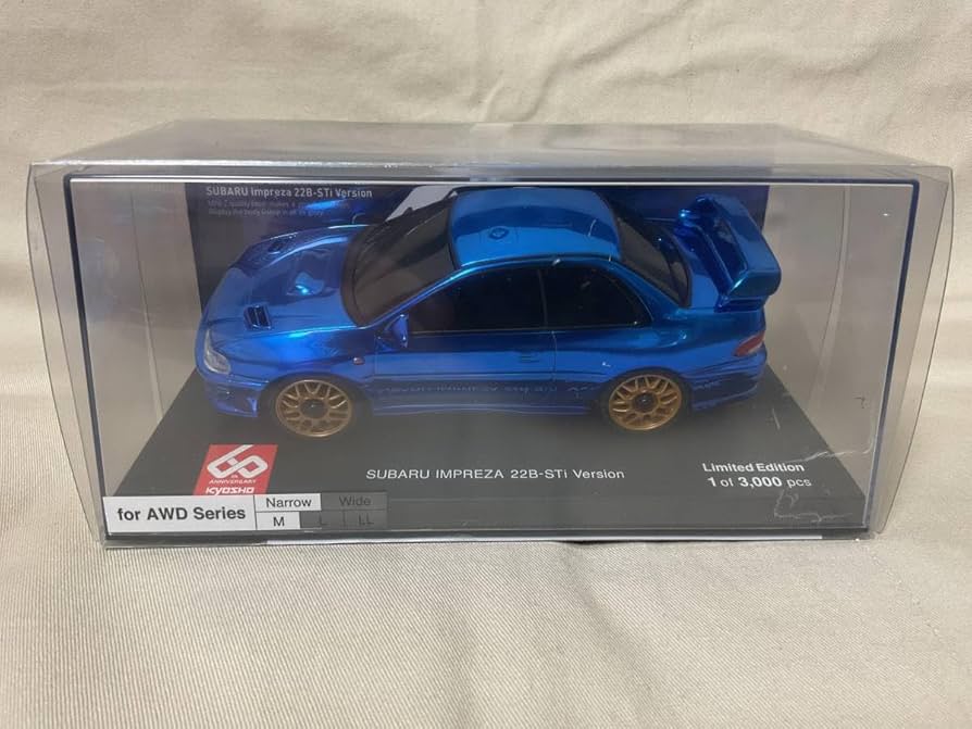 60周年モデル】京商ミニッツ SUBARU IMPREZA 22B-STi② 60周年モデル京