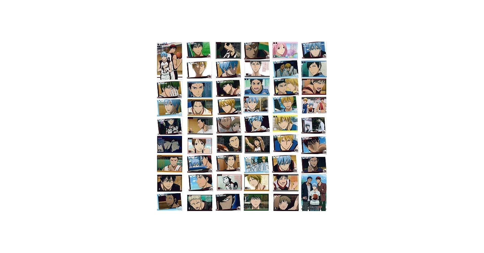 Amazon.co.jp: 黒子のバスケ ボイコレプラカード ボイコレカード全26種