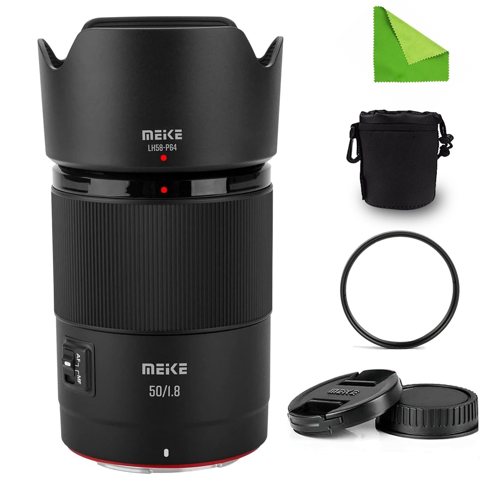 Amazon.co.jp: Meike 50mm F1.8 Z-Mount STM フルフレーム オート