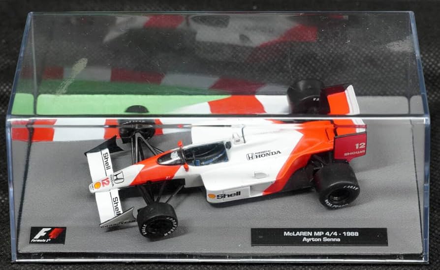Amazon.co.jp: 1 マクラーレン MP4/4 アイルトン セナ 1988 F1マシン