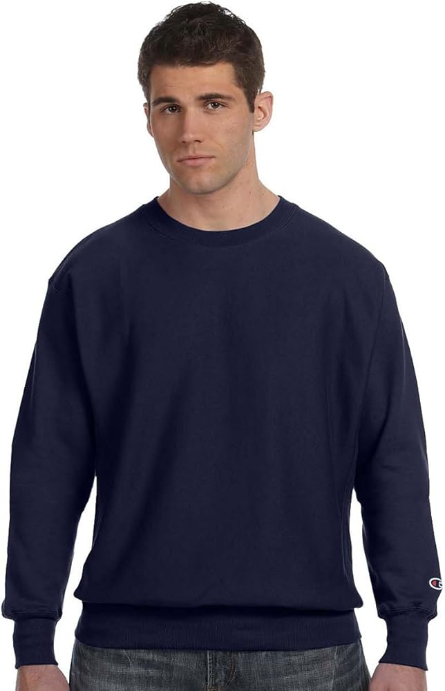 Champion Reverse Weave 12 oz. Crew, 2XL, Navy at Amazon Men's