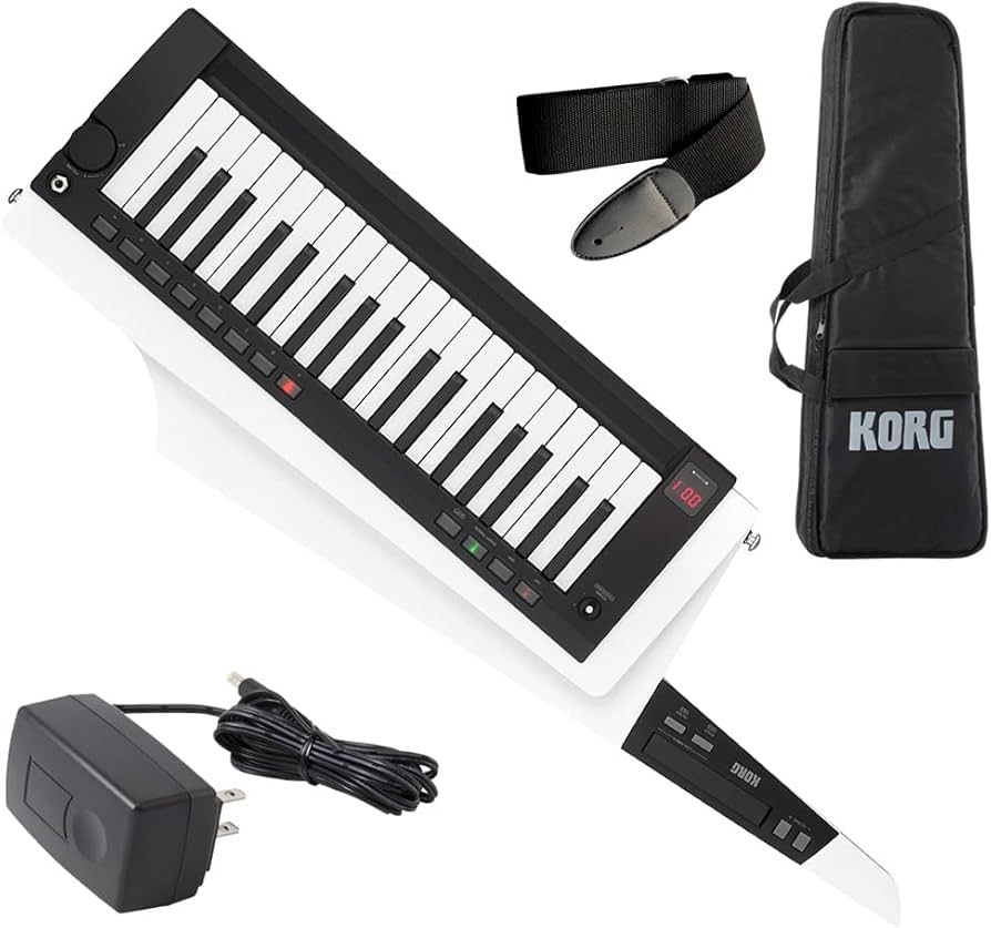 Amazon | KORG ショルダーキーボード RK-100S2 白 (ACアダプター付