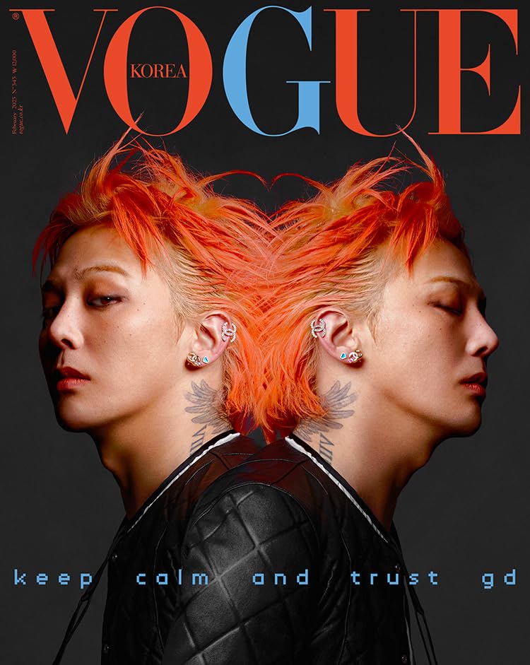 Amazon.co.jp: ヴォグ Vogue Korean Magazine February 2025 G-Dragon