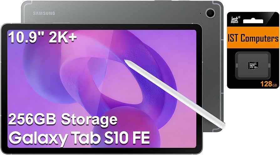 Amazon.com : Samsung Galaxy Tab S10 FE Android Tablet (10.9